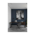 Safir Design Siyah Beyaz Pisa Kulesi Temalı Modern Tasarım Çerçeveli Tablo