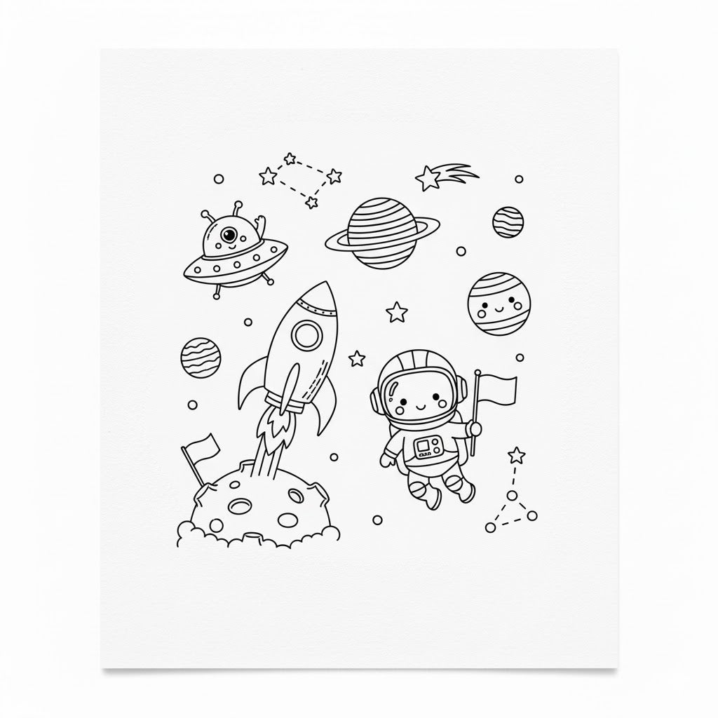 Safir Design Okul Öncesi Dev Boyama Rulosu Alternatifi 8’li Set Hayvanlar ve Doğa Temalı