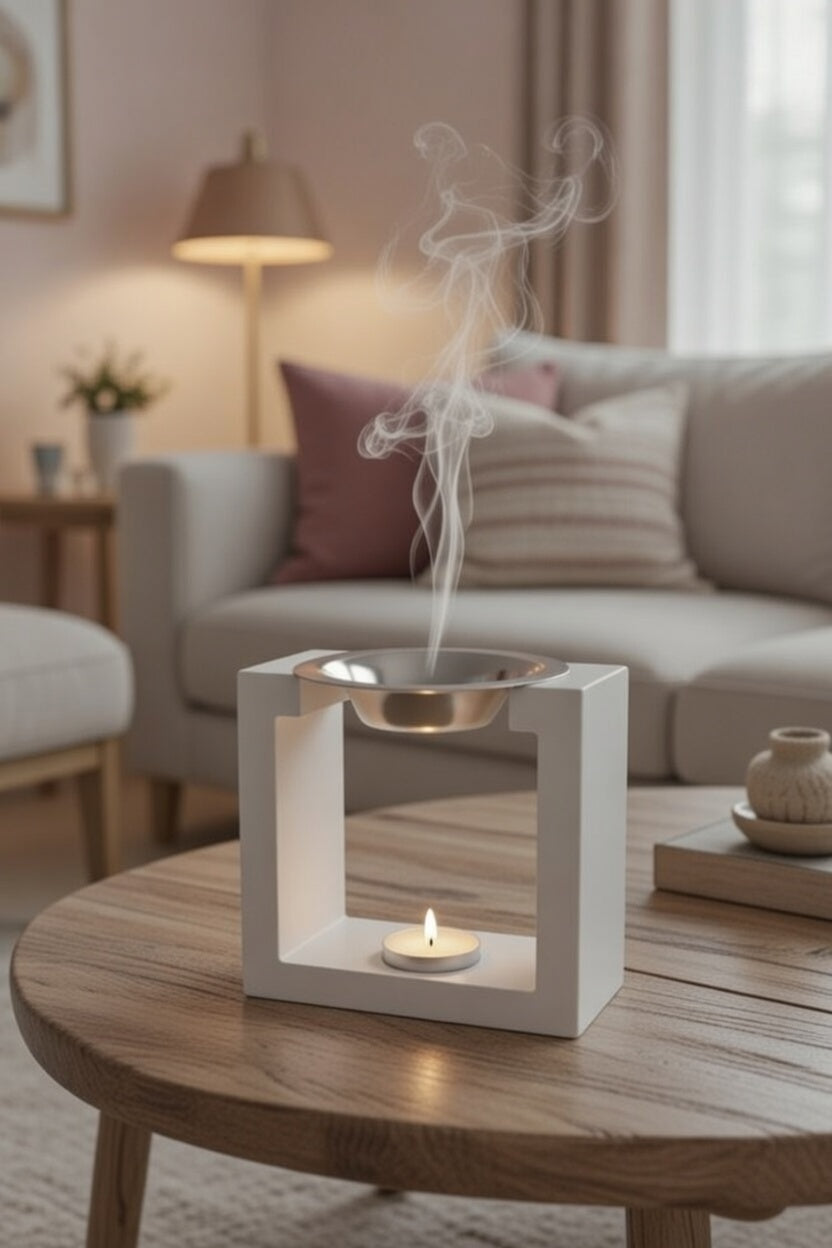 Safir Design Lüks Tasarım Buhurdanlık Seti ve Uçucu Yağ