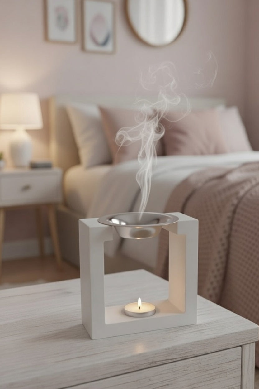 Safir Design Lüks Tasarım Buhurdanlık Seti ve Uçucu Yağ