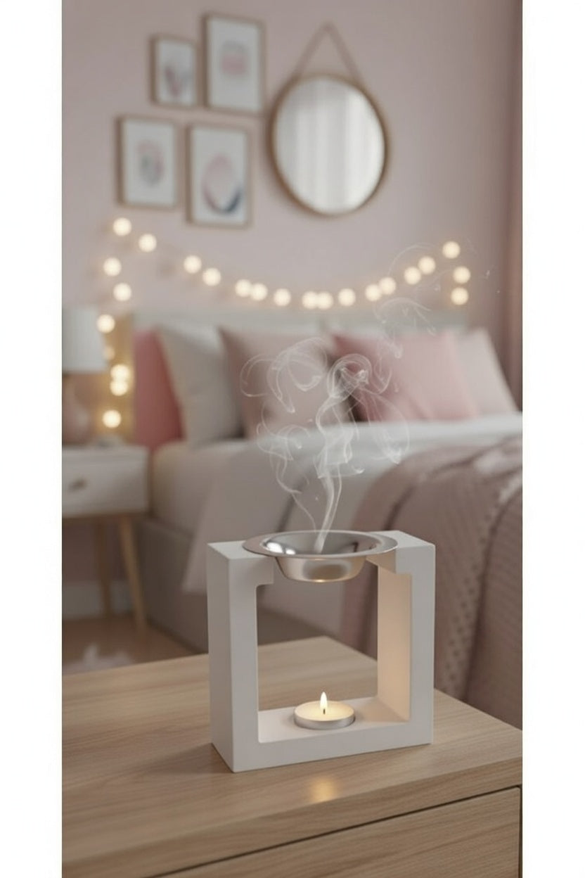Safir Design Lüks Tasarım Buhurdanlık Seti ve Uçucu Yağ