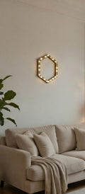 Safir Design Dekoratif LED Aydınlatmalı Duvar Süsü