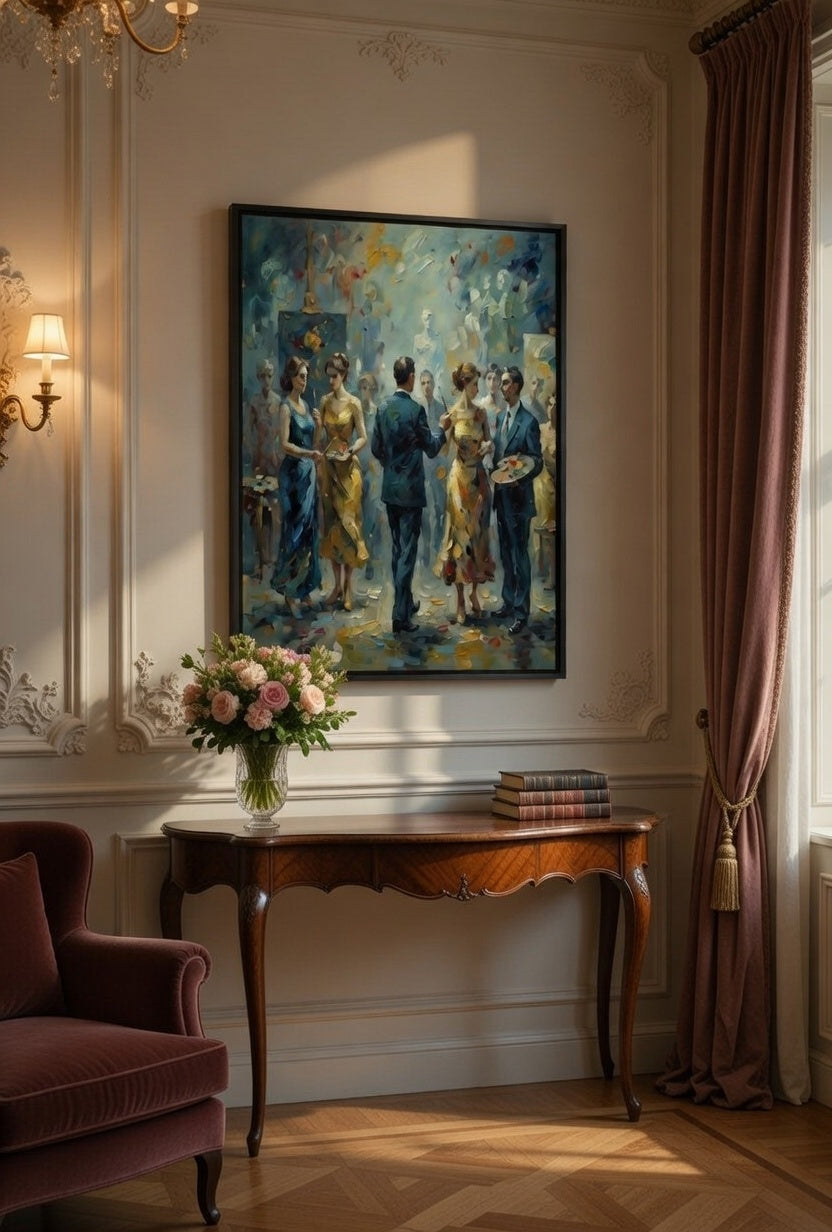 Safir Design Estetik Çerçeveli Tablo