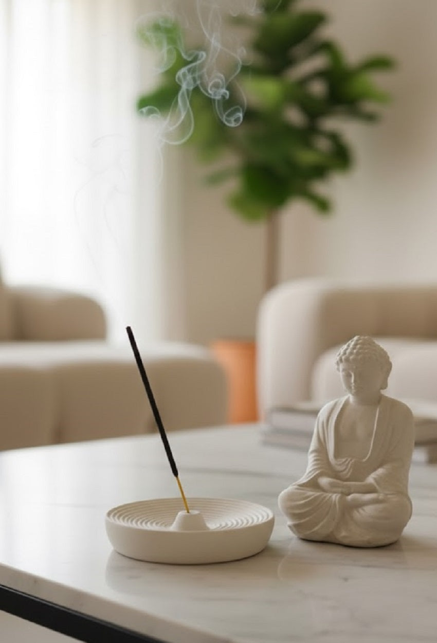 Safir Design Dekoratif Buddha Tütsülük ve Tütsü Seti