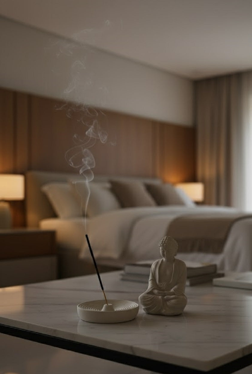 Safir Design Dekoratif Buddha Tütsülük ve Tütsü Seti