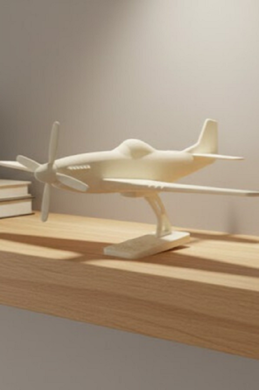 Safir Design Havacılık Serisi Parçalı Uçak Maketi - Kendin Tasarla & Boyanabilir Hobi Seti