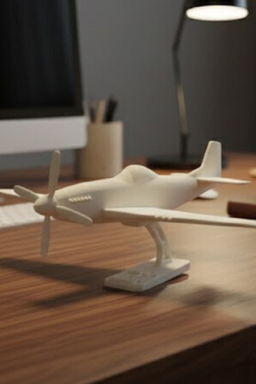 Safir Design Havacılık Serisi Parçalı Uçak Maketi - Kendin Tasarla & Boyanabilir Hobi Seti